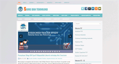 Desktop Screenshot of fst.uinjkt.ac.id